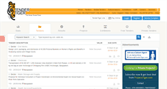 Desktop Screenshot of bangladesh.tendertiger.com