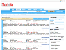 Tablet Screenshot of masterbuilder.tendertiger.com