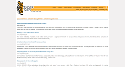Desktop Screenshot of blogs.tendertiger.com