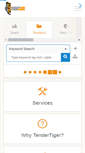 Mobile Screenshot of cpwd.tendertiger.com
