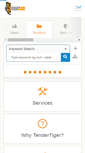 Mobile Screenshot of machinery.tendertiger.com