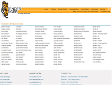 Tablet Screenshot of keyword.tendertiger.com