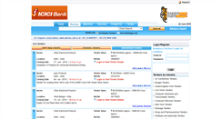 Desktop Screenshot of icici.tendertiger.com