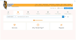 Desktop Screenshot of constructions.tendertiger.com