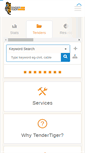 Mobile Screenshot of constructions.tendertiger.com