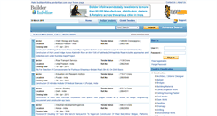 Desktop Screenshot of builderinfoline.tendertiger.com
