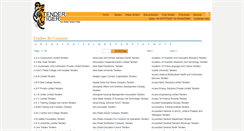 Desktop Screenshot of company.tendertiger.com